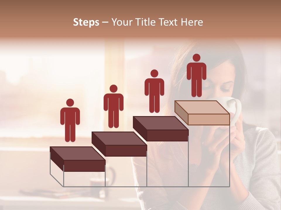 Beautiful Isolated Tea PowerPoint Template