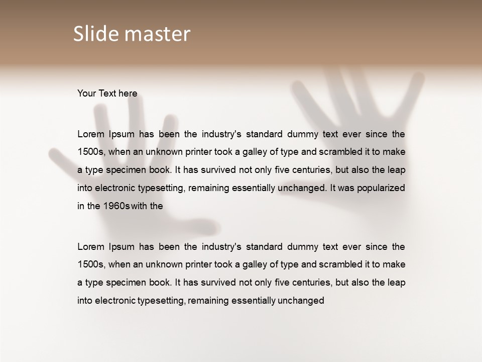 Blur Background Seasonal Active PowerPoint Template