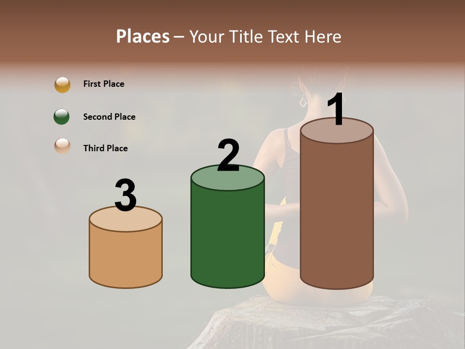 Blur Background Seasonal Active PowerPoint Template