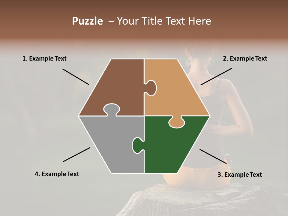 Blur Background Seasonal Active PowerPoint Template