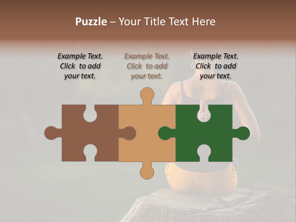 Blur Background Seasonal Active PowerPoint Template