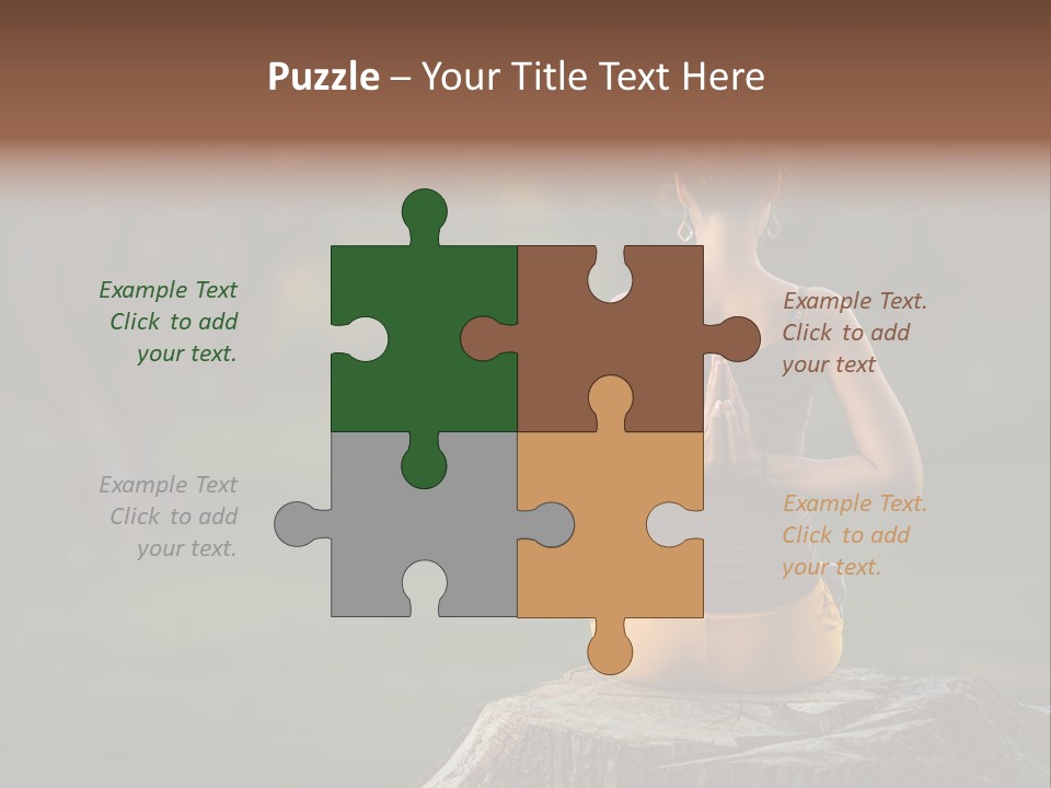 Blur Background Seasonal Active PowerPoint Template