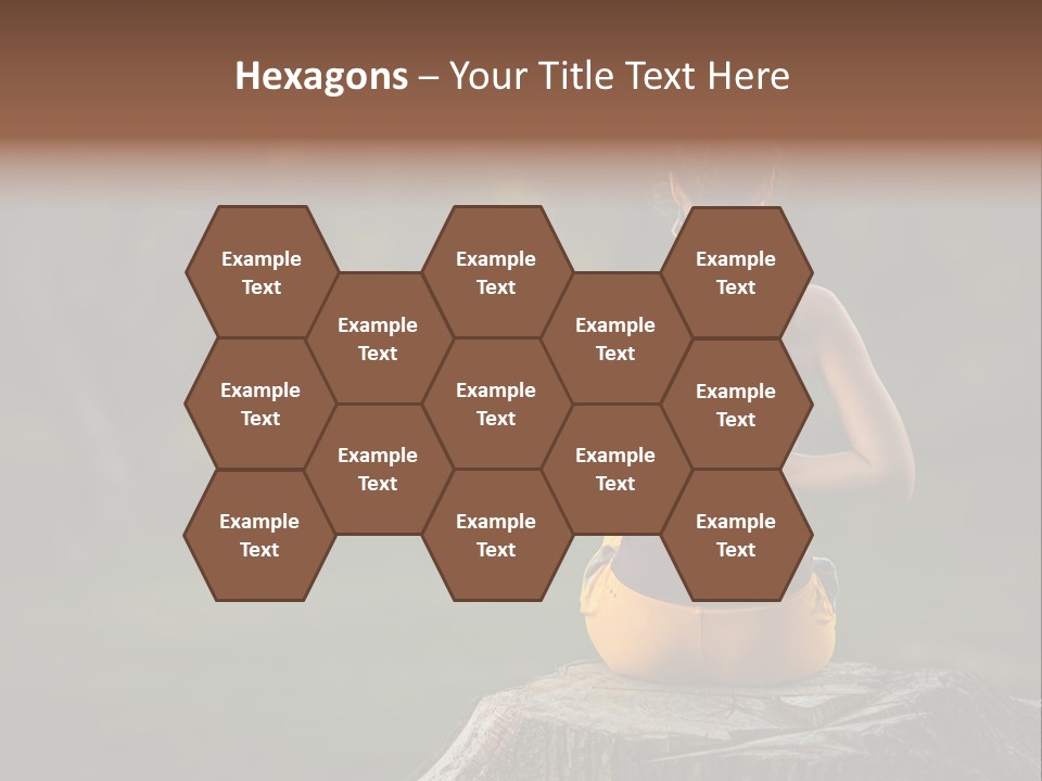 Blur Background Seasonal Active PowerPoint Template