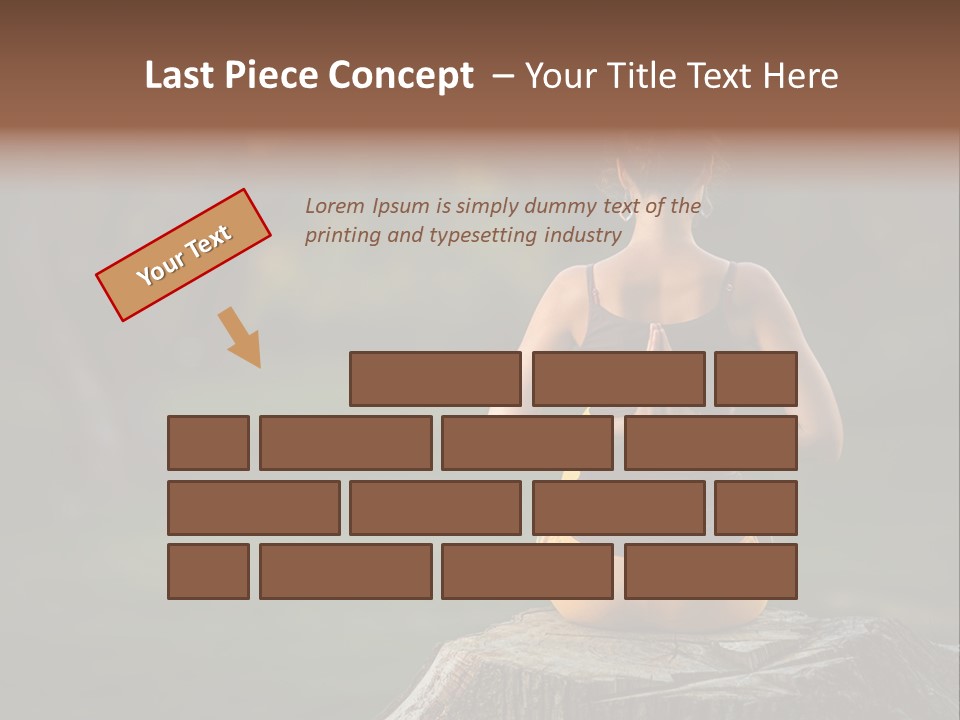 Blur Background Seasonal Active PowerPoint Template