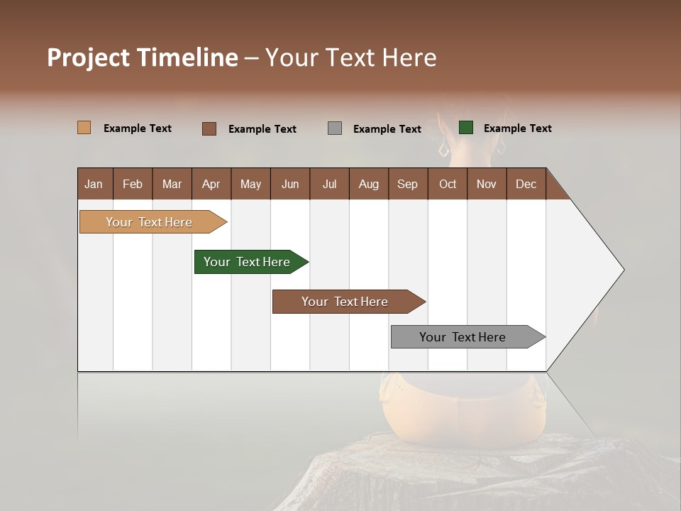 Blur Background Seasonal Active PowerPoint Template