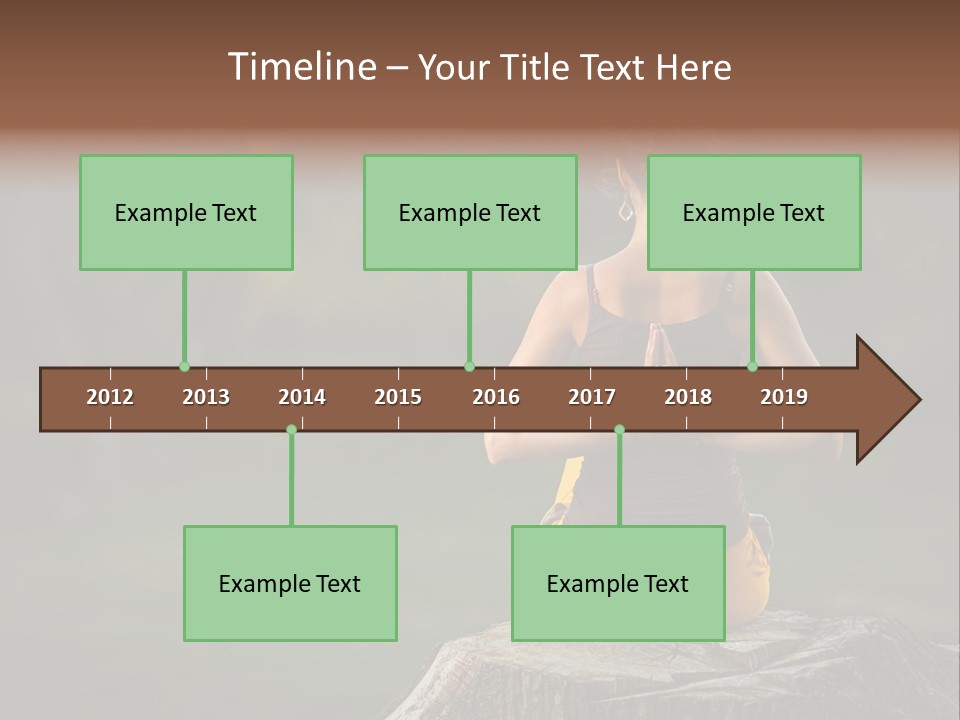 Blur Background Seasonal Active PowerPoint Template