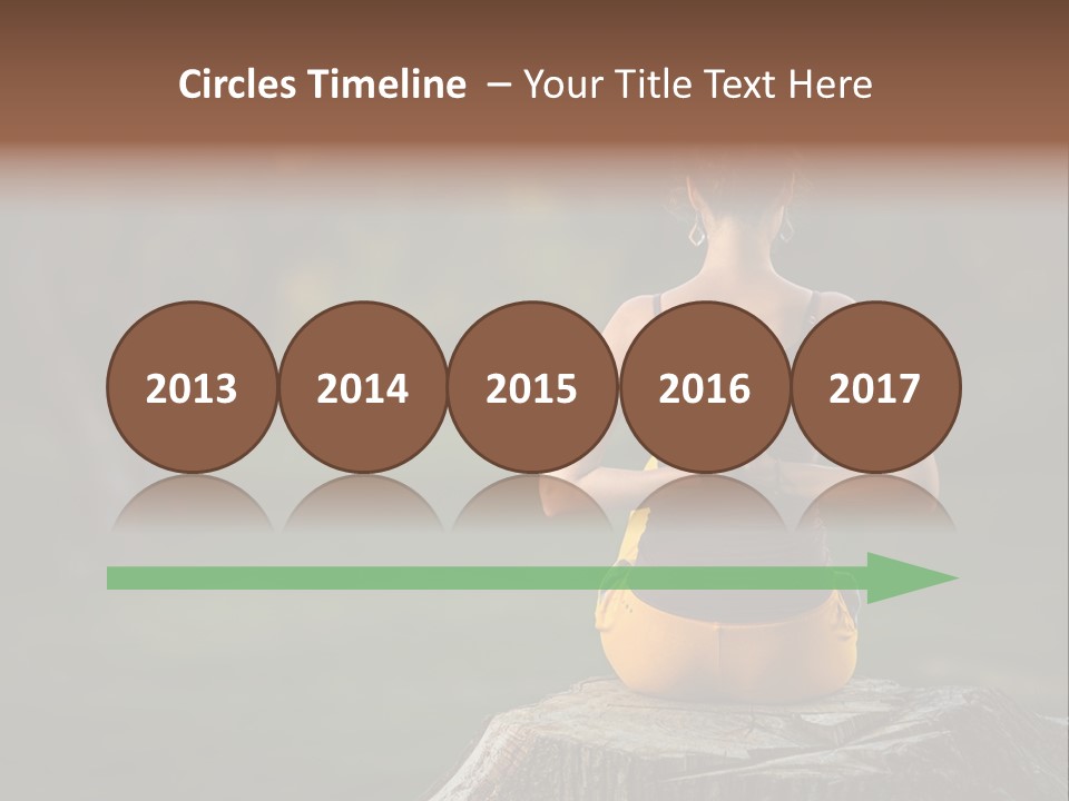 Blur Background Seasonal Active PowerPoint Template