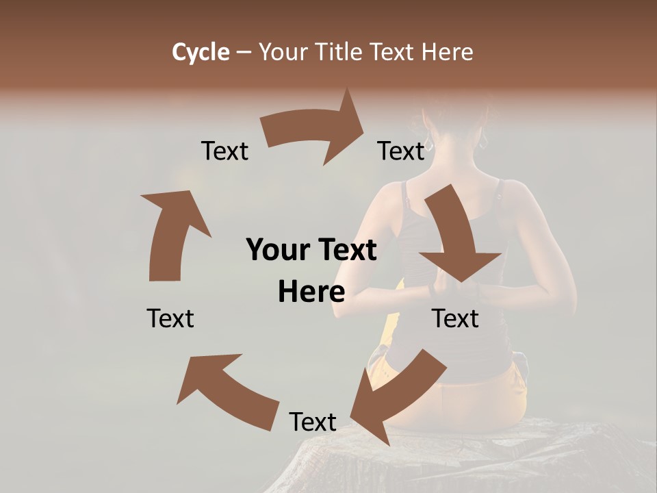 Blur Background Seasonal Active PowerPoint Template