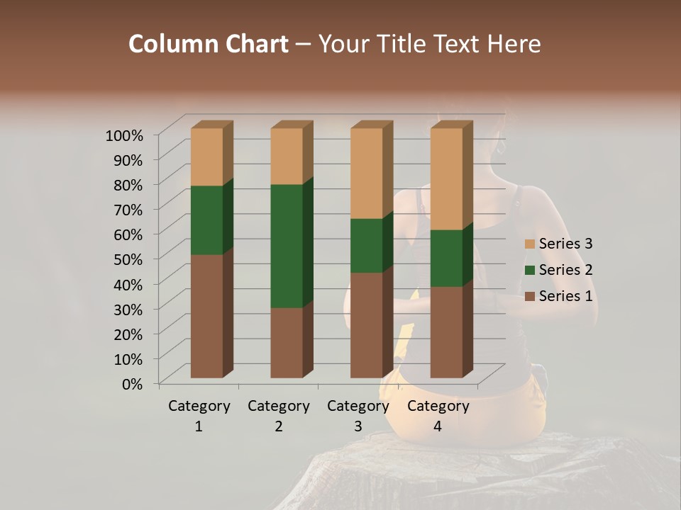 Blur Background Seasonal Active PowerPoint Template