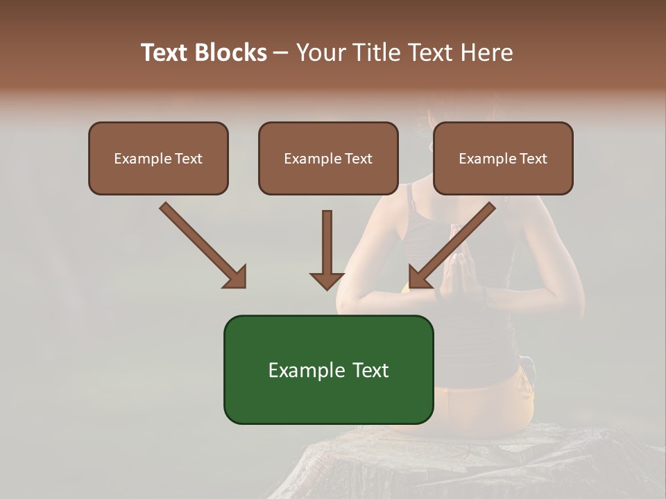 Blur Background Seasonal Active PowerPoint Template
