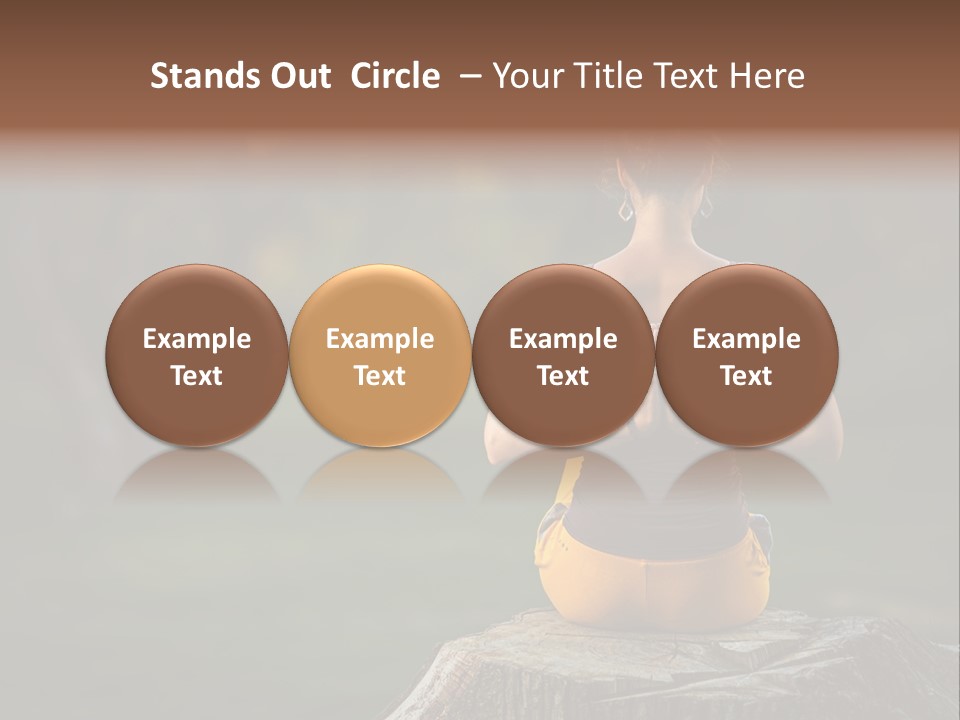 Blur Background Seasonal Active PowerPoint Template