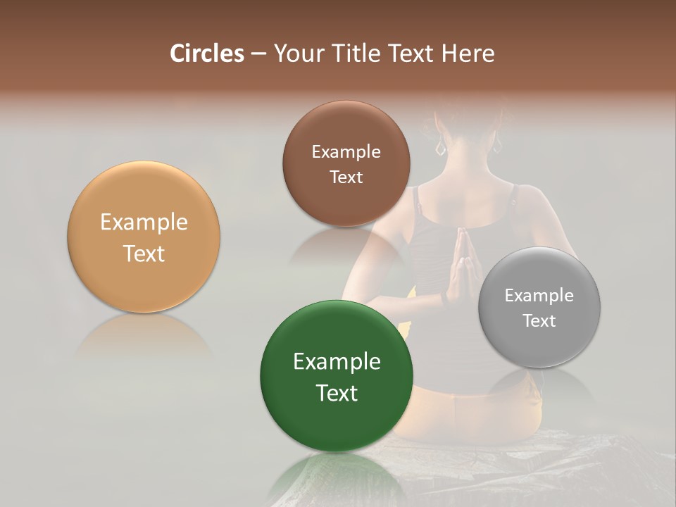 Blur Background Seasonal Active PowerPoint Template