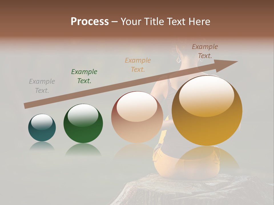 Blur Background Seasonal Active PowerPoint Template