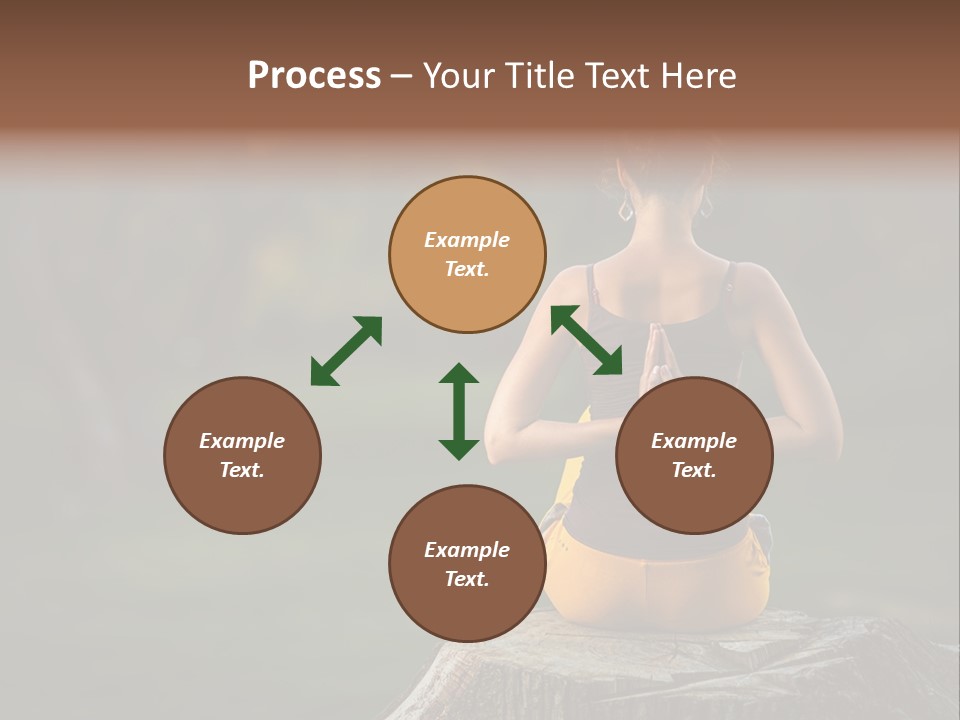 Blur Background Seasonal Active PowerPoint Template