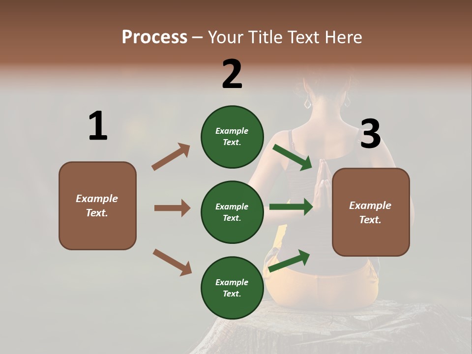 Blur Background Seasonal Active PowerPoint Template