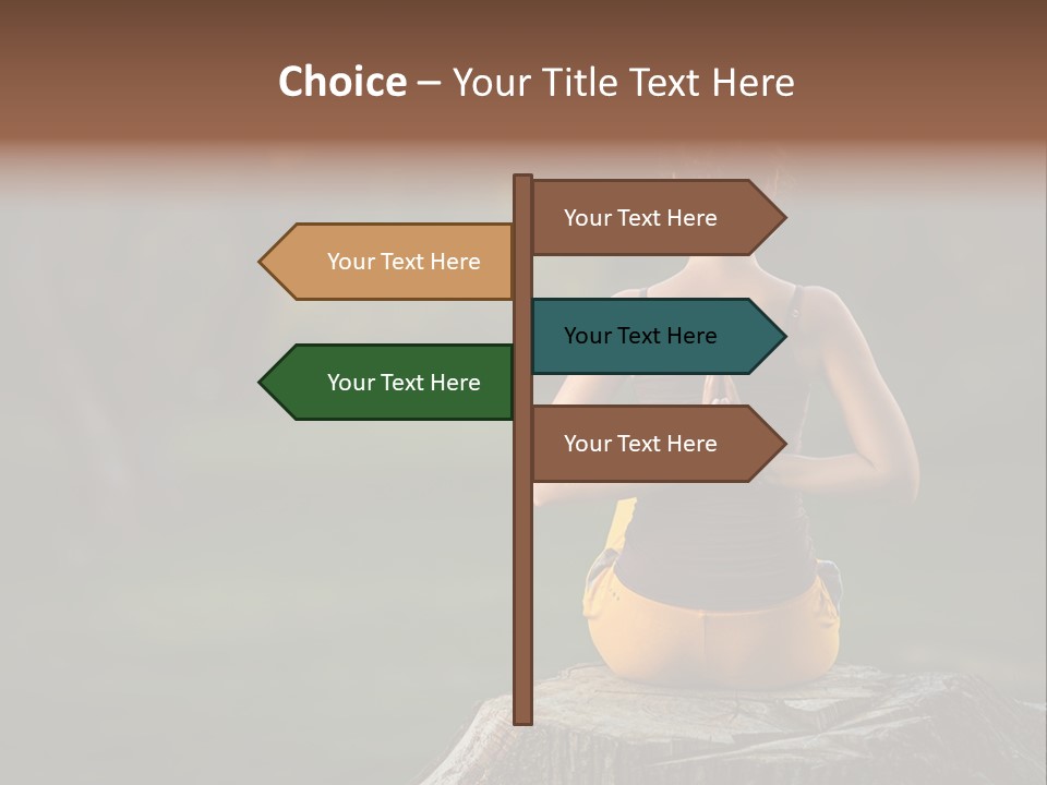 Blur Background Seasonal Active PowerPoint Template