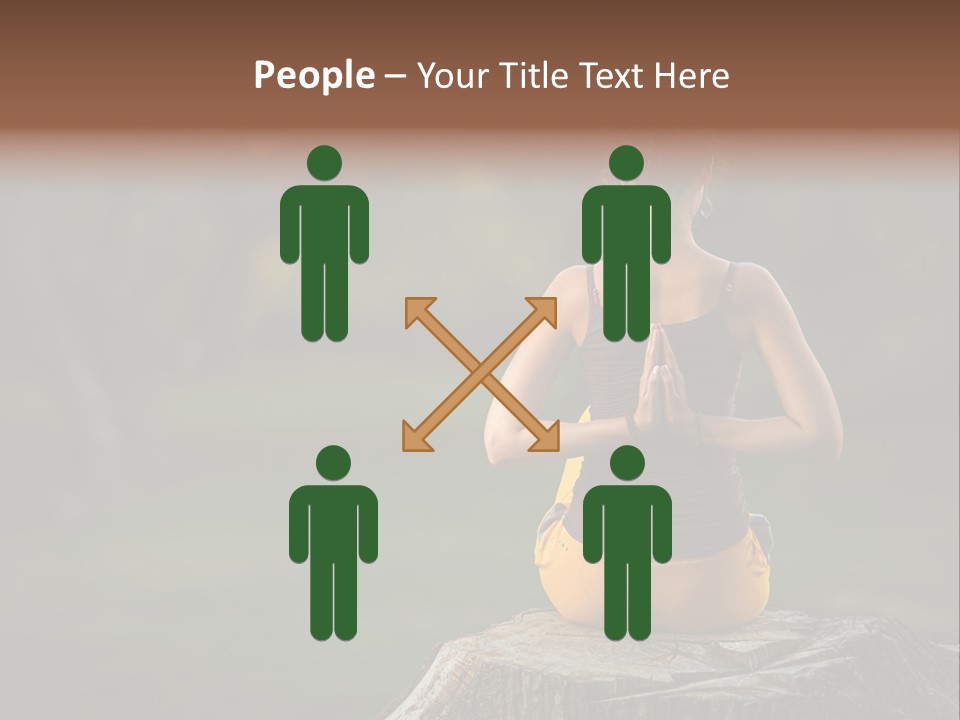 Blur Background Seasonal Active PowerPoint Template