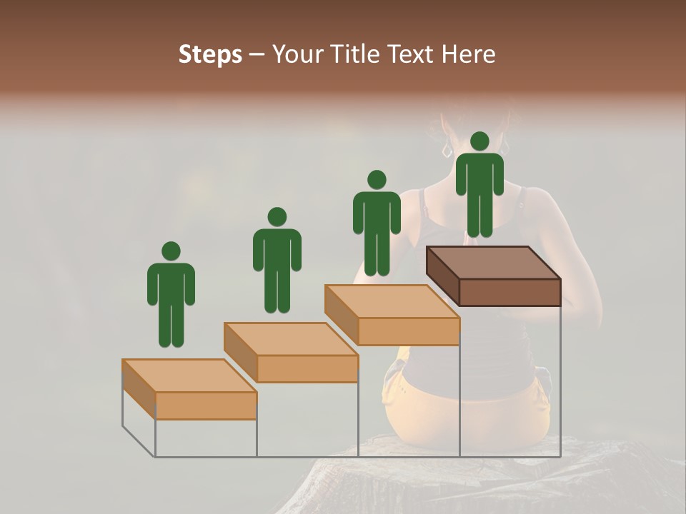 Blur Background Seasonal Active PowerPoint Template