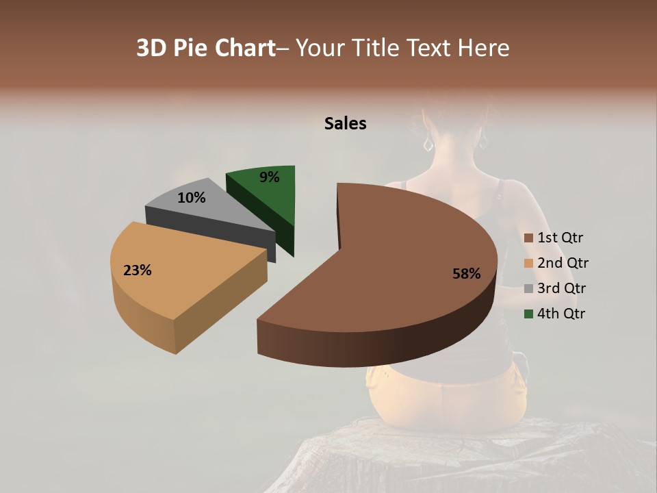 Blur Background Seasonal Active PowerPoint Template