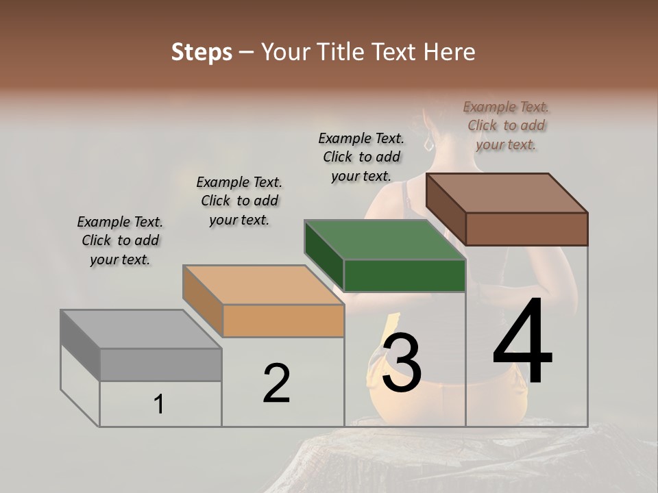 Blur Background Seasonal Active PowerPoint Template
