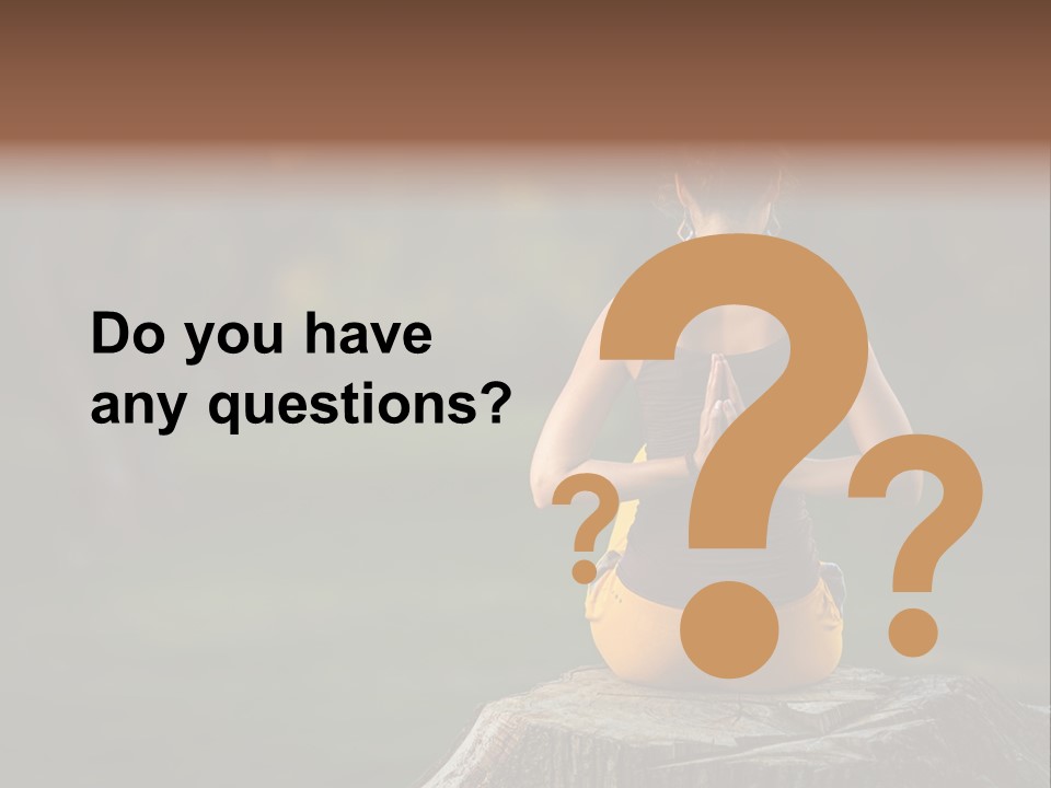 Blur Background Seasonal Active PowerPoint Template