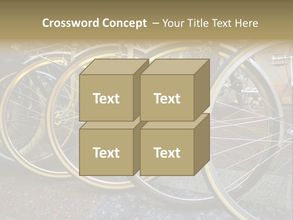 Bike Private Leisure PowerPoint Template