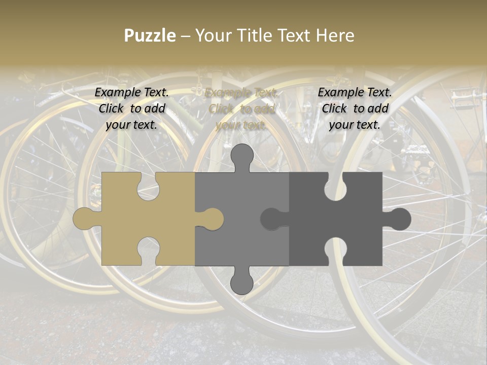 Bike Private Leisure PowerPoint Template
