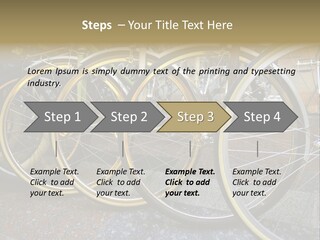 Bike Private Leisure PowerPoint Template