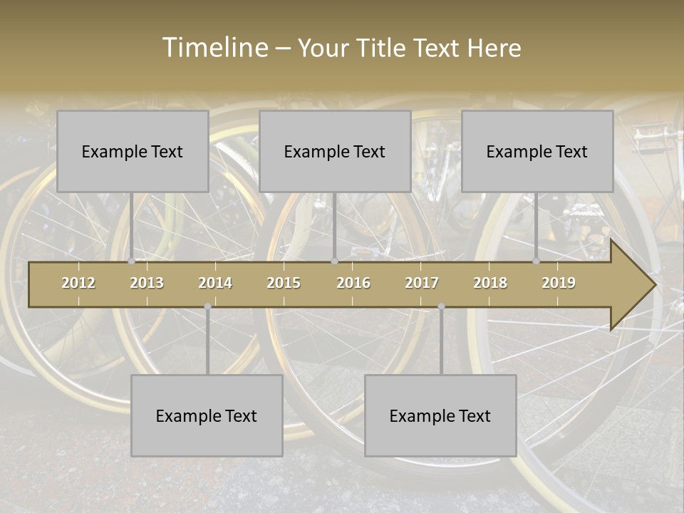 Bike Private Leisure PowerPoint Template