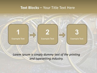 Bike Private Leisure PowerPoint Template