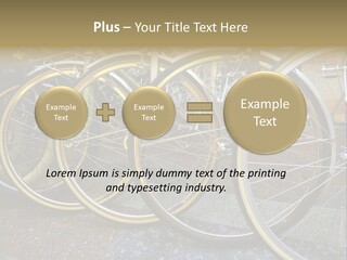 Bike Private Leisure PowerPoint Template