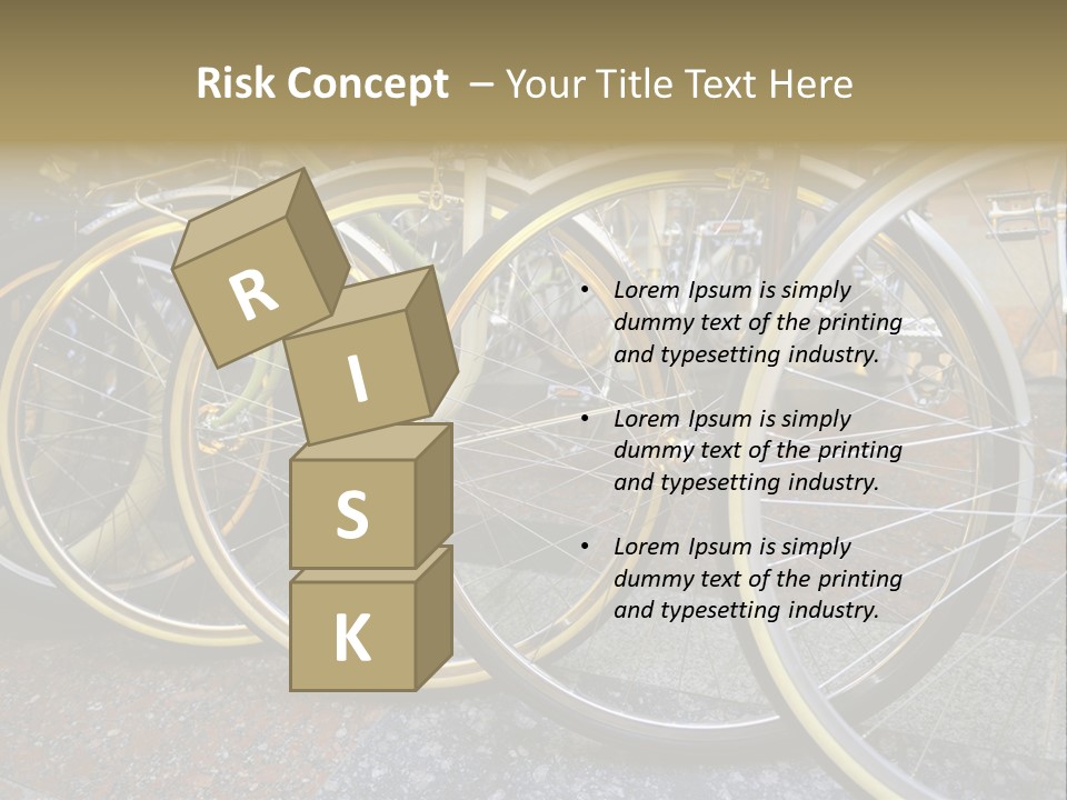 Bike Private Leisure PowerPoint Template
