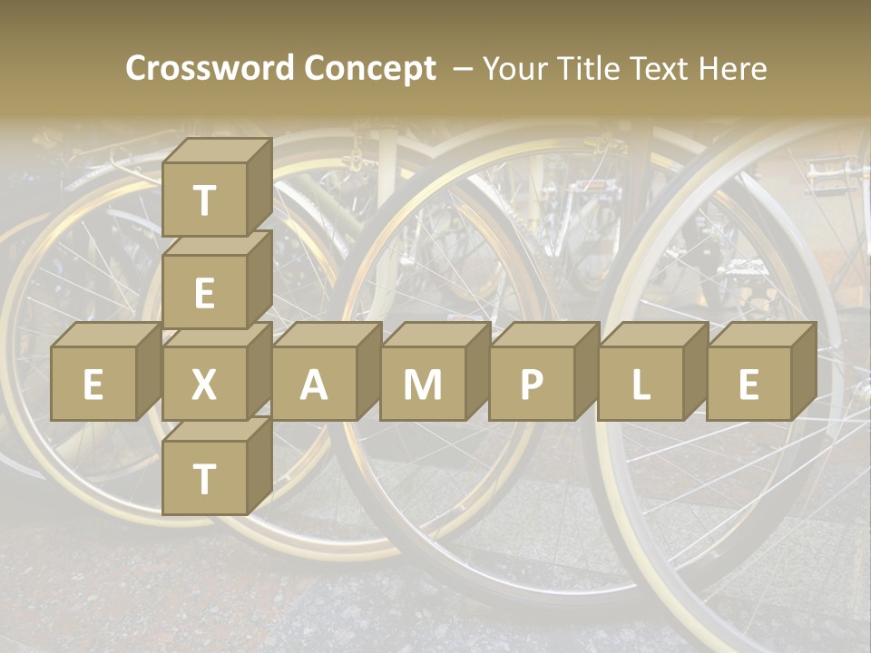 Bike Private Leisure PowerPoint Template