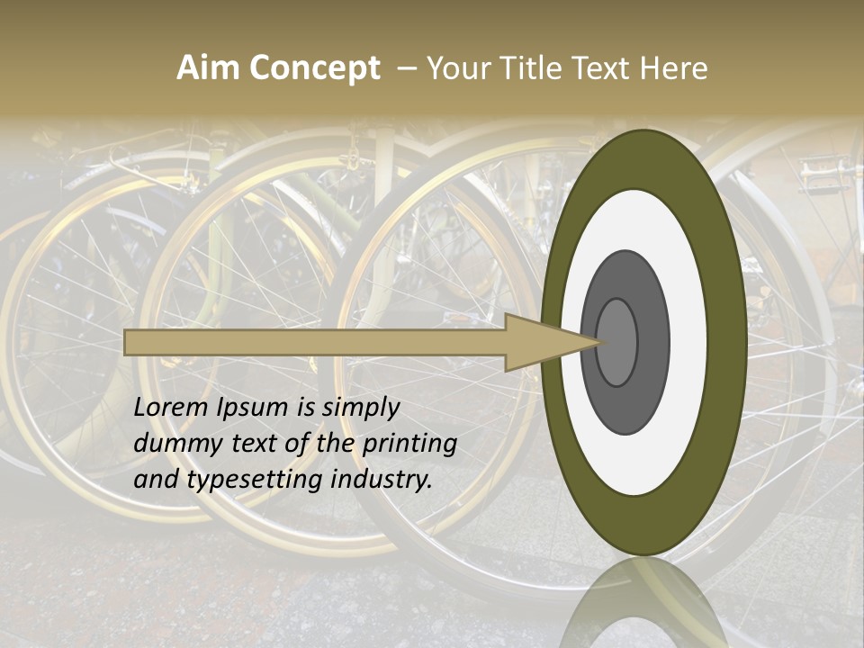 Bike Private Leisure PowerPoint Template