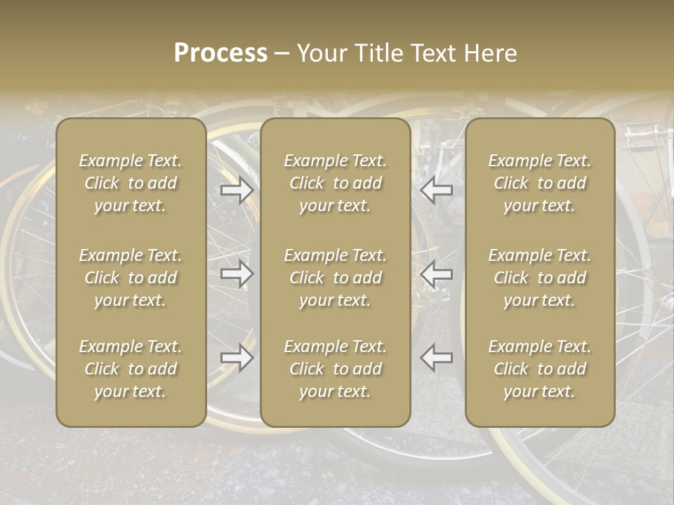 Bike Private Leisure PowerPoint Template
