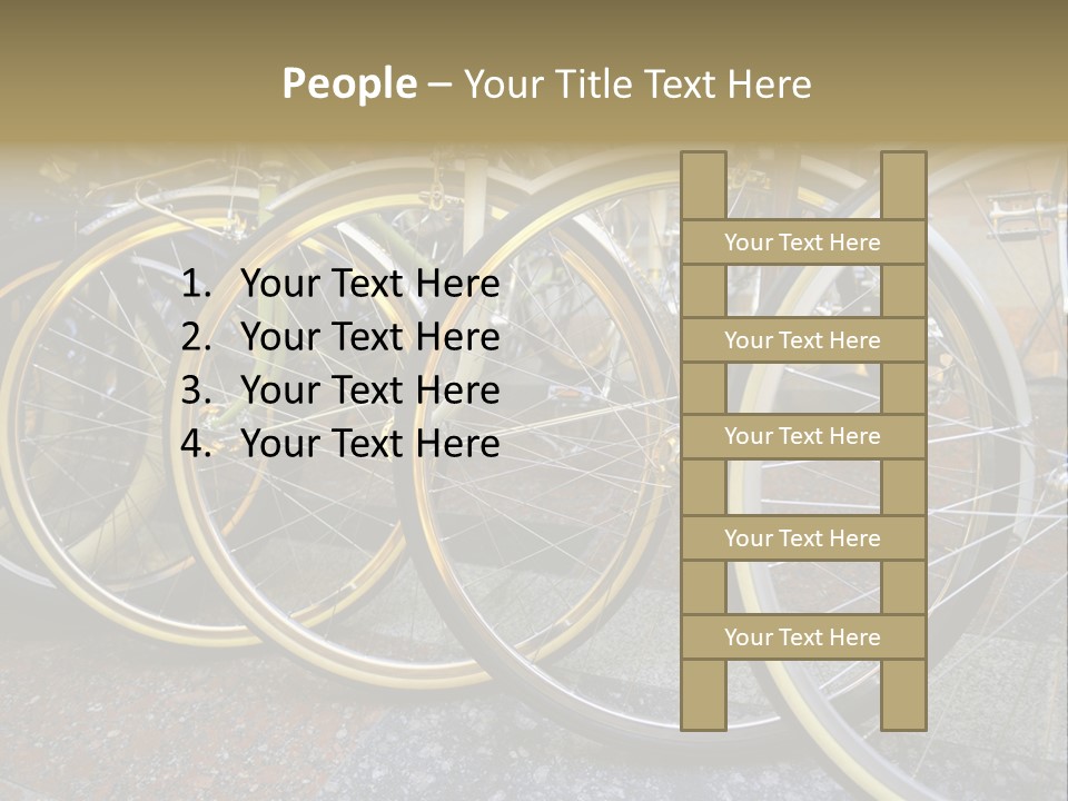 Bike Private Leisure PowerPoint Template