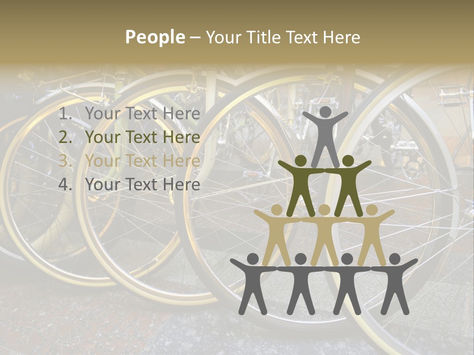 Bike Private Leisure PowerPoint Template