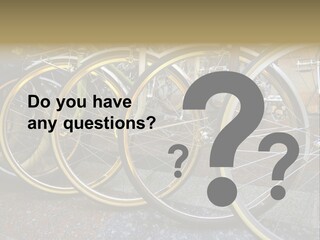 Bike Private Leisure PowerPoint Template