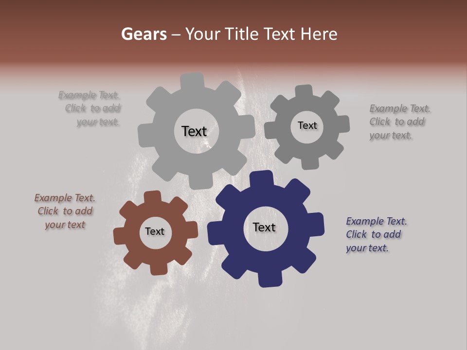 Staring Harness Horse PowerPoint Template