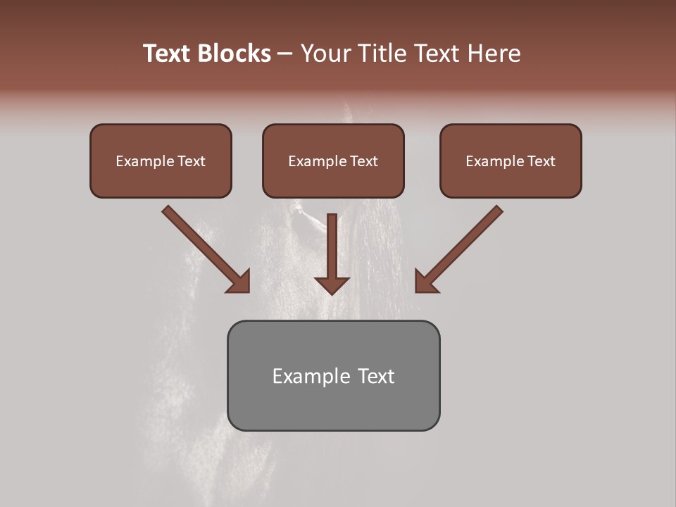 Staring Harness Horse PowerPoint Template