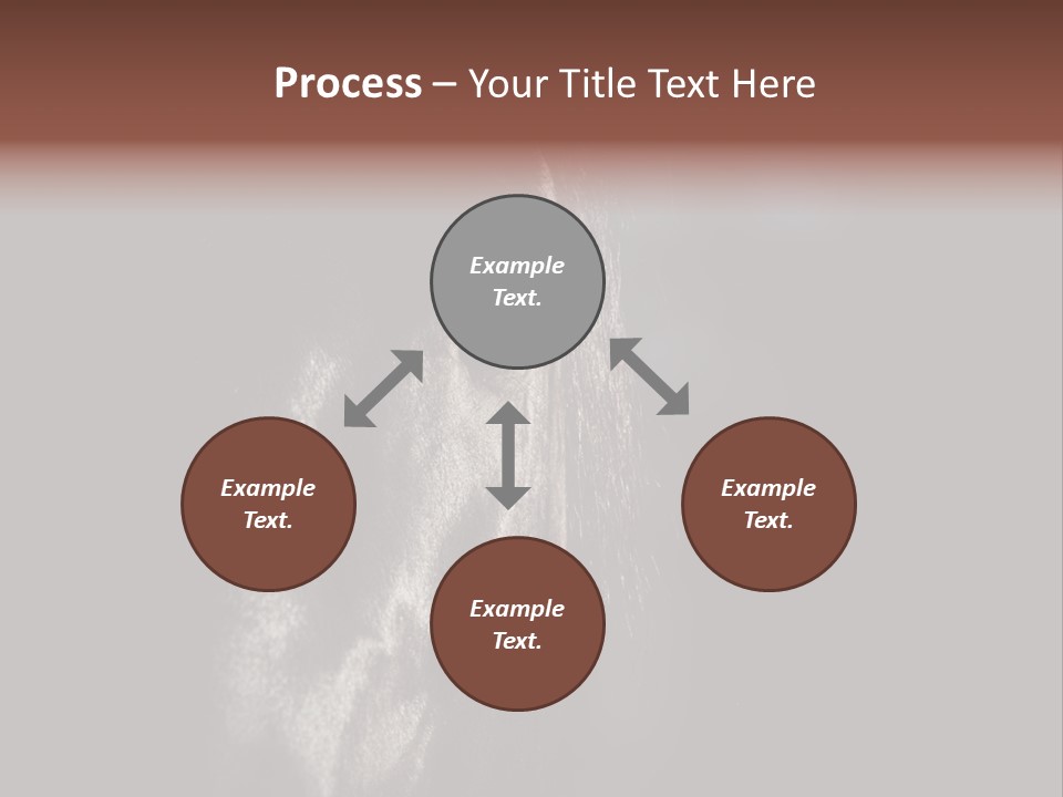 Staring Harness Horse PowerPoint Template