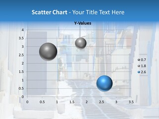 Resort Thira Cyclades Architecture PowerPoint Template