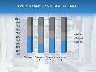 Resort Thira Cyclades Architecture PowerPoint Template