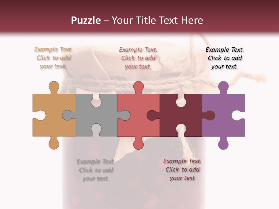 Gelatin Nutrition Jelly PowerPoint Template