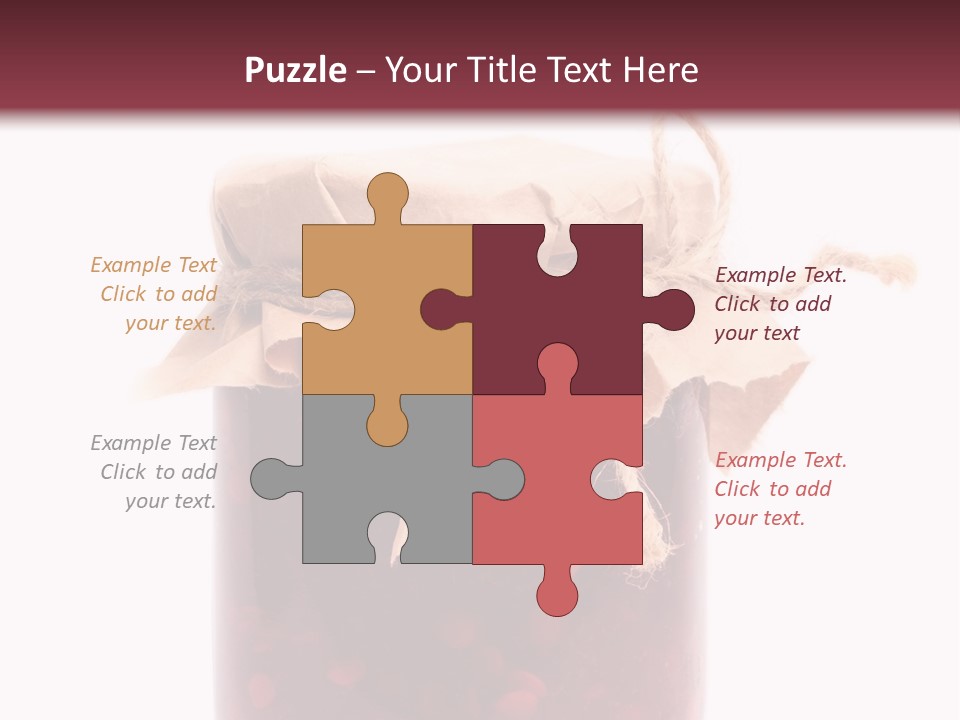 Gelatin Nutrition Jelly PowerPoint Template