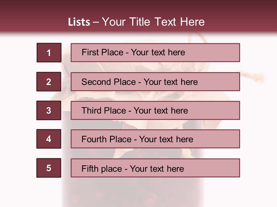 Gelatin Nutrition Jelly PowerPoint Template