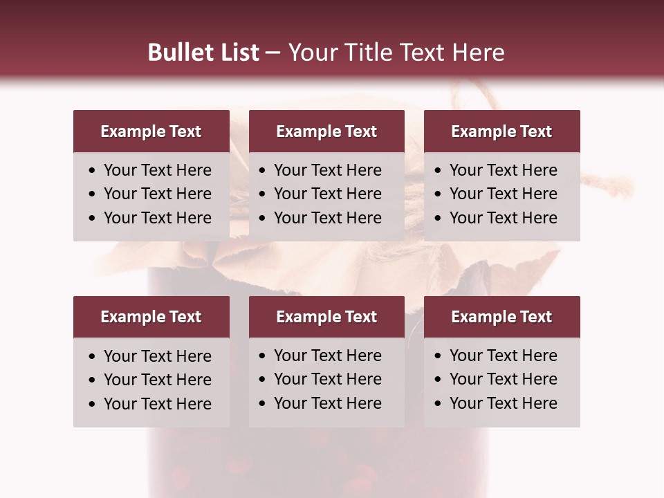 Gelatin Nutrition Jelly PowerPoint Template