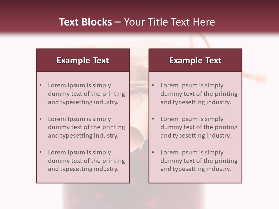 Gelatin Nutrition Jelly PowerPoint Template