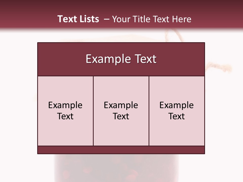 Gelatin Nutrition Jelly PowerPoint Template