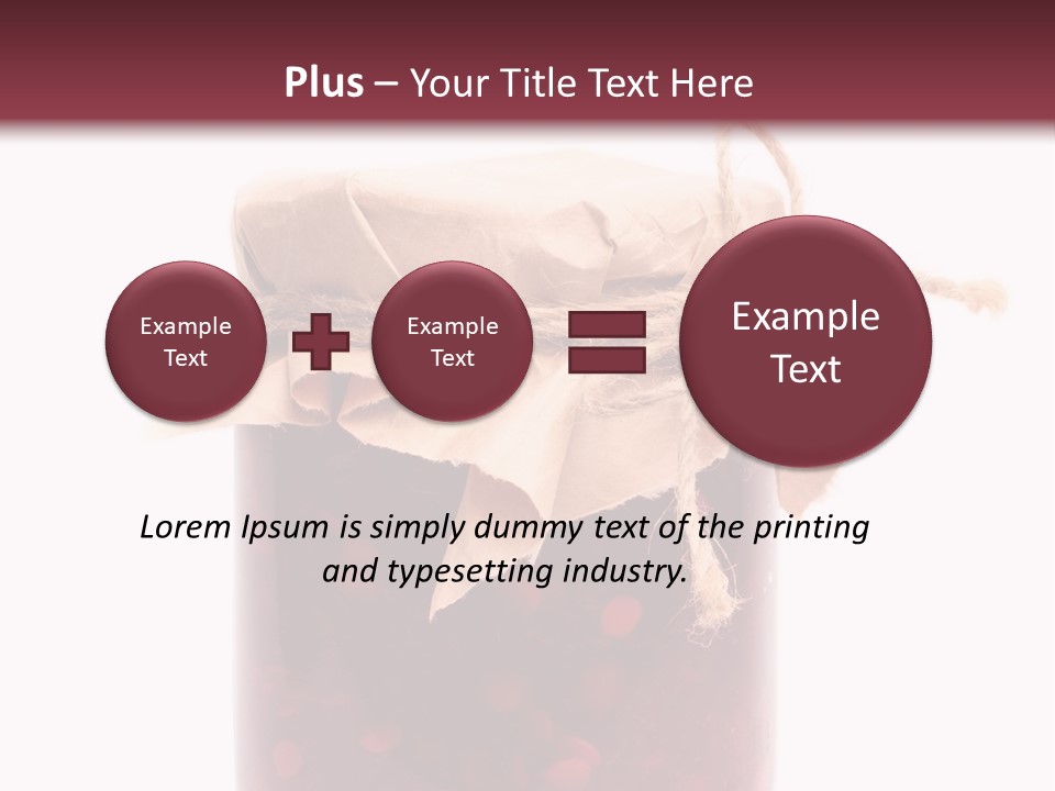 Gelatin Nutrition Jelly PowerPoint Template